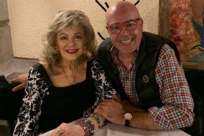 Gina con su hijo, Gabriel