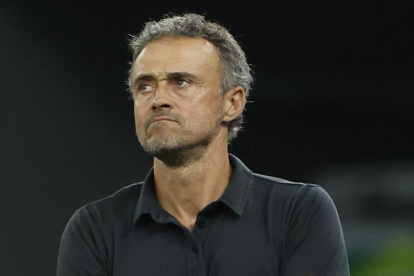 Luis Enrique, extécnico de la selección de España.