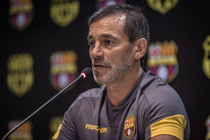 El entrenador de Barcelona reconoce que para el 2023 tendrán más tiempo de preparación que para el 2022.