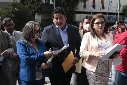 Richard Gómez, candidato a la vocalía del IESS en representación de un grupo de gremios de trabajadores.