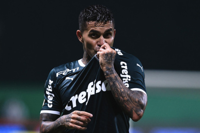 Dudu fue el futbolistas que más partidos disputó en la temporada 2022 en Palmeiras.