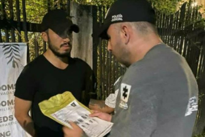 Evento. Cáceres fue puesto a orden de la justicia colombiana para su proceso de deportación.