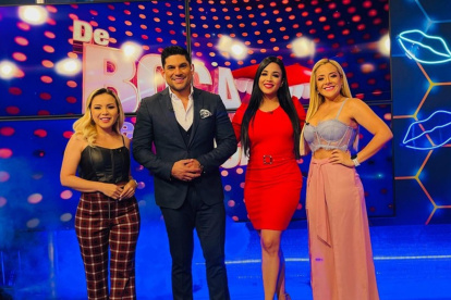 Silvana Torres, Emilio Pinargote, Lisssette Cedeño y Cynthia Naveda