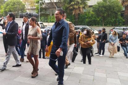 Caso. Los legisladores Gissella Molina, Sofía Sánchez y Fernando Villavicencio prometen un segundo informe.