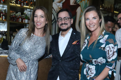 Sandra Delgado-Elías, Daniel Zea y Nataly Massinari.