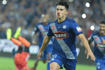 Fernando Gaibor, volante que fue referente de Emelec, ahora jugará en Barcelona.