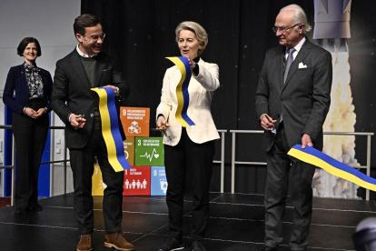 Suecia inaugura una base de lanzamiento de satélites en el Ártico