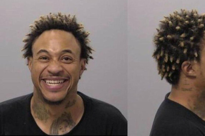 Durante su arresto en el año diciembre 2022 cuando fue detenido por una pelea.