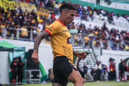 En la presentación del Mushuc Runa ante Barcelona, el martes pasado, Rodríguez anotó un doblete que amargó la fiesta.