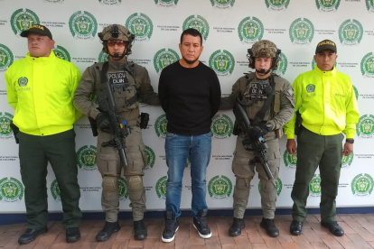 Alias el Gato fue capturado por la Policía de Colombia en Pasto (Nariño)