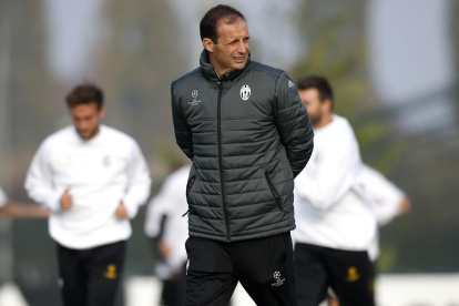 Massimiliano Allegri, el DT de la Juventus, quiere ser campeón.