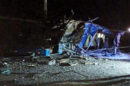 Dato. Cancillería ecuatoriano da cuenta de siete ecuatorianos heridos. Del restante, aún no tienen información.