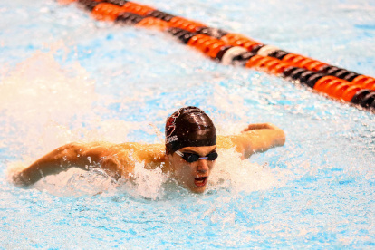 Tomas Peribonio es especialista en 200 y 400 metros combinados.