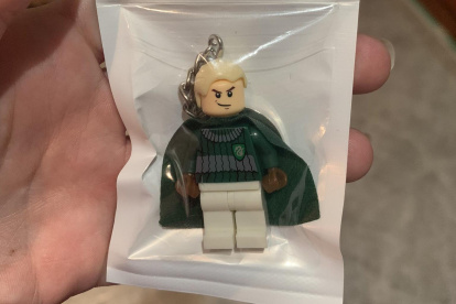 La foto del llaverito de Harry Potter que compró desde el 2017.