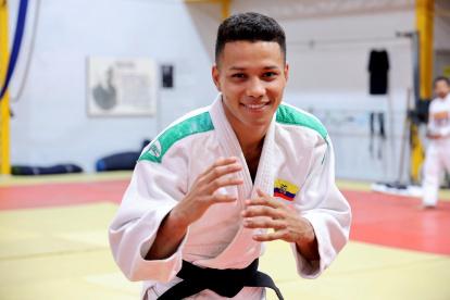 Bryan Garboa, de 21 años, está listo para seguir dando pasos firmes hacia la clasificación a los Juegos Olímpicos de París 2024, su gran objetivo.