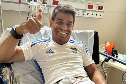 Hugo Ibarr.a, entrenador de Boca Juniors, fue internado por precaución