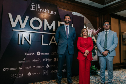 Fabricio Dávila, Cristina Martínez y Juan José Ramírez.