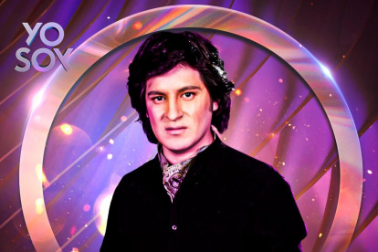 El ecuatoriano imitó al cantante español Camilo Sesto en la "Súper final"