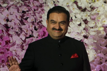Empresario. El multimillonario indio Gautam Adani.