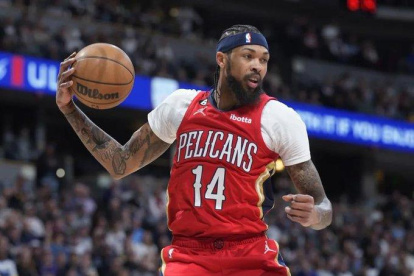 Brandon Ingram fue el artífice de la victoria 107-88 ante los Nuggets.