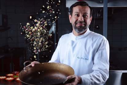El chef Byron Rivera.