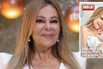 Ana Obregón es la comidilla en la prensa española, al haber pagado a una mujer por llevar en su vientre a quien ahora se conoce, es su nieta.