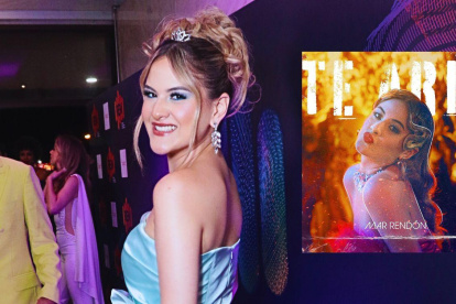 Mar Rendón y la portada de "Te Arde".