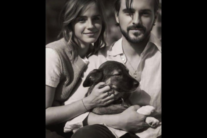 Emma Watson y su hermano compartieron imágenes de su nueva mascota.