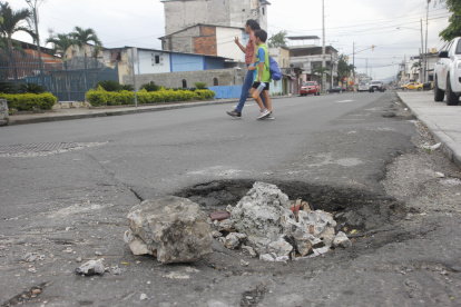 Hecho. El agujero que provocó la muerte ha sido rellenado con piedras.