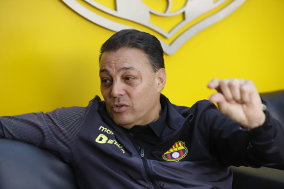 El presidente de Barcelona, Carlos Alejandro Alfaro Moreno, en entrevista exclusiva con EXPRESO se confesó.