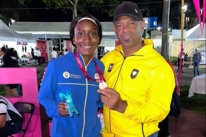 Rodríguez consiguió una medalla y un nuevo récord.