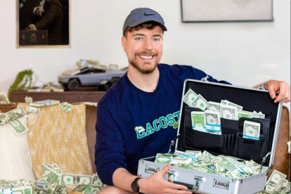Jimmy Donaldson, más conocido como MrBeast, es uno de los creadores de contenido más grandes de la plataforma de YouTube.