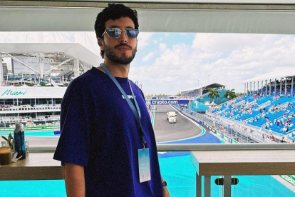 El artista colombiano Sebastián Yatra no se perdió este gran evento deportivo