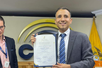 Jiménez es concejal electo de Quevedo por el partido Unidad Popular.