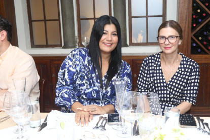 Carla Colombara acompañada de Tijana Popovic.