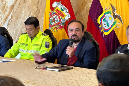 Paúl Carrasco asumió la Gobernación del Azuay el 5 de mayo de 2023.
