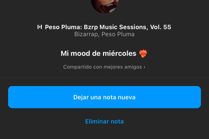 Con la nueva actualización de intagram ya podrás ponerle canciones a tus notas.