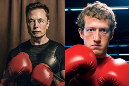 Elon Musk y Mark Zuckerberg dicen que quieren ajustar cuentas en una pelea en jaula.