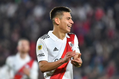El jugador argentino estrella de nacido en las reserva de River, tuvo su debut el pasado jueves 22 de junio.