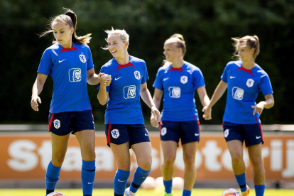 Las jugadoras de la selección de Inglaterra ya trabajan de cara al inicio del Mundial 2023.