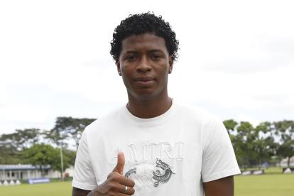 Entrevista con Jackson Rodríguez, jugador de Emelec.POLIDEPORTIVO SAMANES, , 22 DE JUNIO  DEL 2023- AMELIA ANDRADE Guayaquil-Ecuador Agencia (Ag-ecpreso)