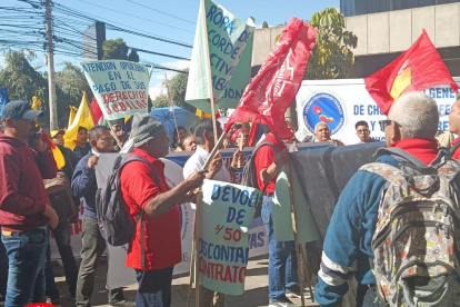 La medida de hecho fue apoyada por la Unión General de Trabajadores
