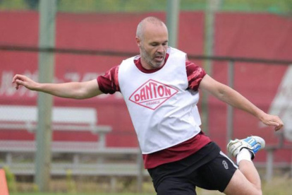 Iniesta juega en Japón desde 2018.