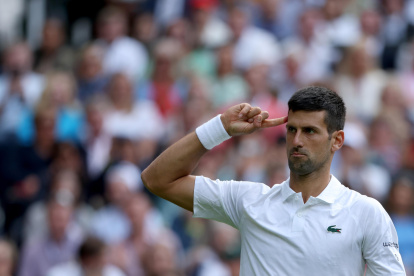 Novak Djokovic se mostró solvente al eliminar a Thompson y pasar a tercera ronda.