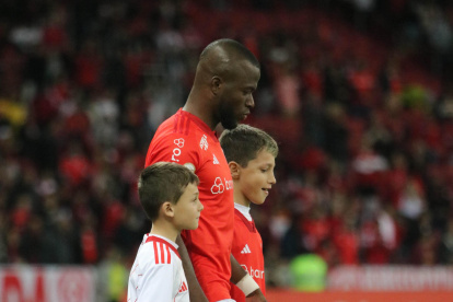 Enner no tuvo un buen partido ante Palmeiras.