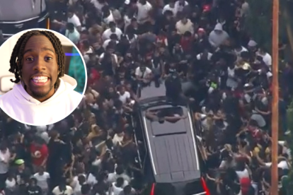 Kai Cenat fue detenido por provocar caos en Nueva York.