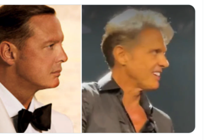 Su cambio físico es muy notorio. Muchos aseguran que se trata de un doble del artista.