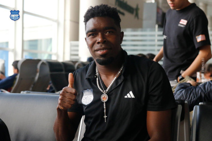 Michael Carcelén viajó con un rosario en su cuello para buscar la clasificación.