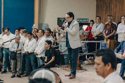 Villavicencio era candidato a la Presidencia por el movimiento Construye.