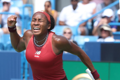 Coco Gauff, de 19 años, venció por primera vez a Swiatek (#1 WTA).